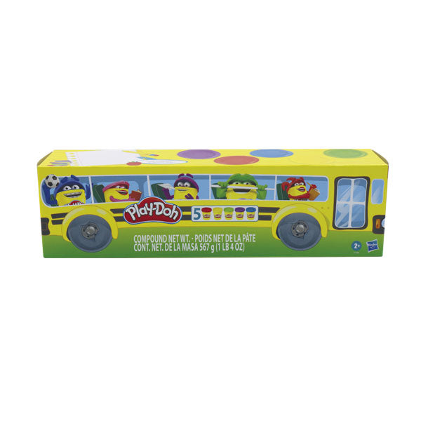 Play-Doh - De vuelta a clases - Pack de 5 latas