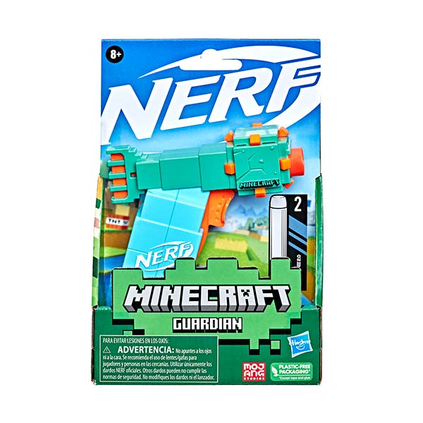 Lanzador Nerf Minecraft surt