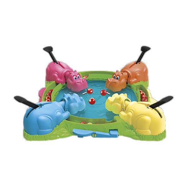 Juego de mesa hippos glotones