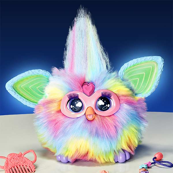 Peluche interactivo Furby tie dye