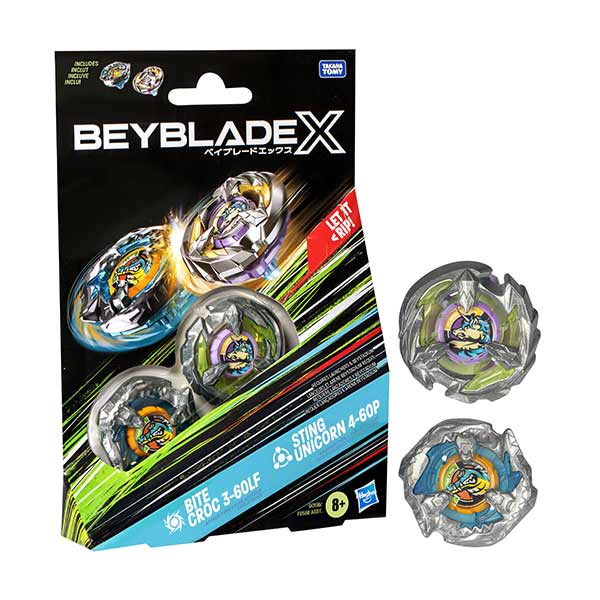 Beyblade X - Set pack doble surt