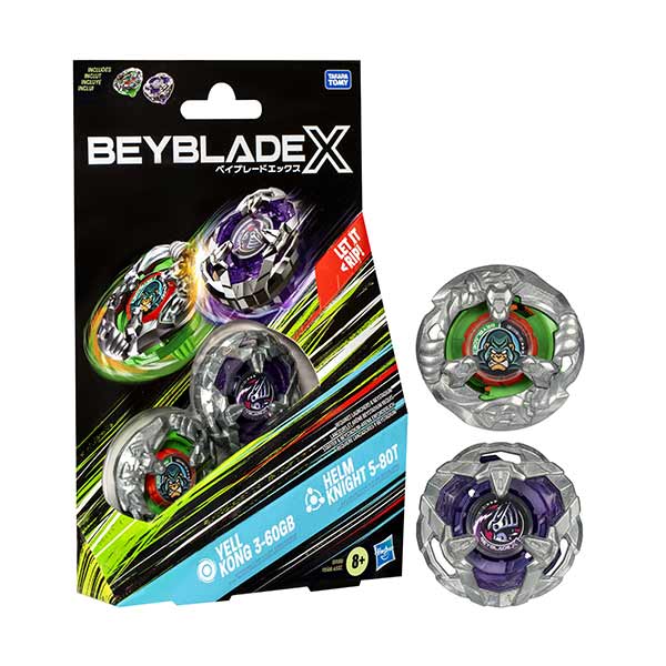 Beyblade X - Set pack doble surt