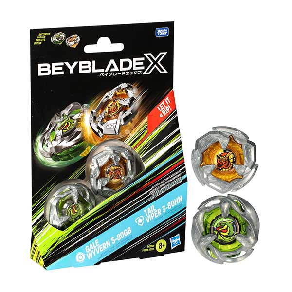 Beyblade X - Set pack doble surt