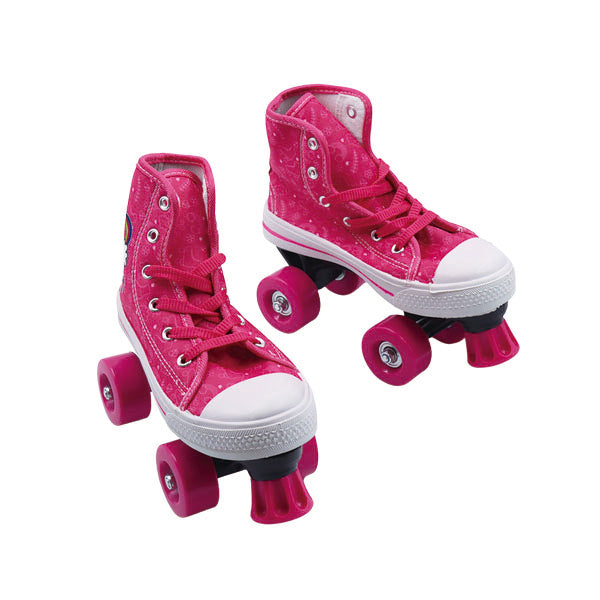 Patines 4 ruedas rosados