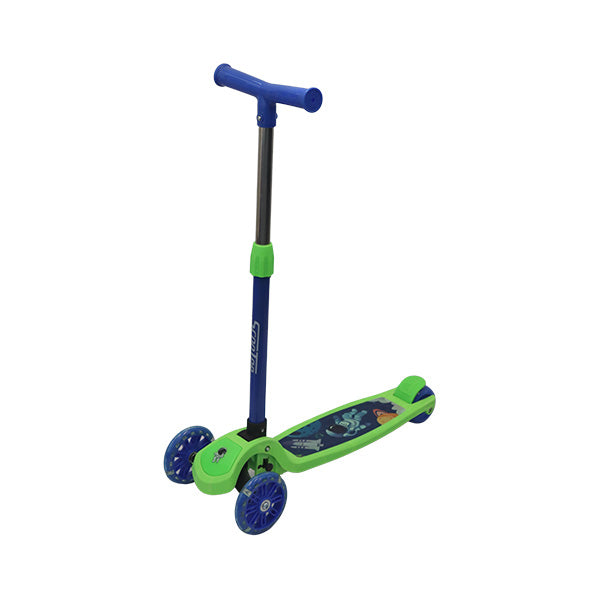 Scooter ajustable con equipo de protección