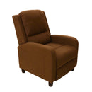 Sillón reclinable café