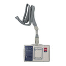 Porta gafete horizontal 8.5x5.3cm