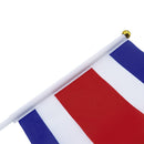 Bandera con asta C.R. 14x21 cm