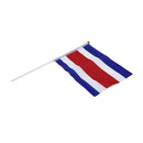 Bandera con asta C.R. 14x21 cm