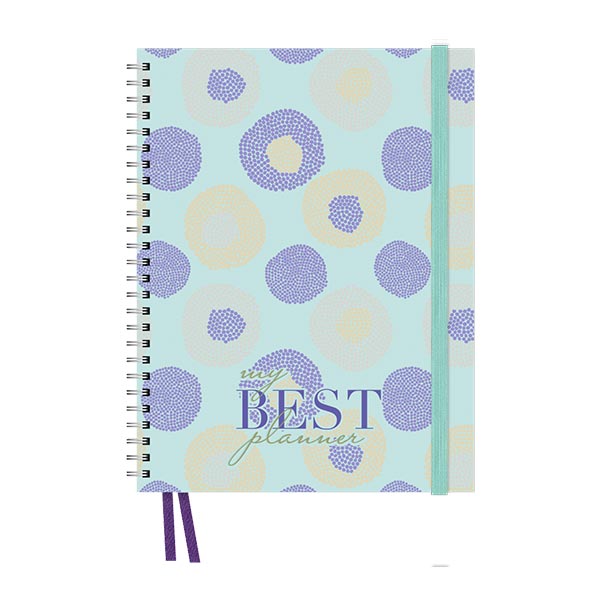 Planificador 26 pastel con liga