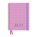 Planificador 26 pastel con liga