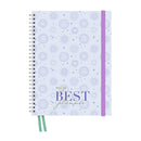 Planificador 26 pastel con liga