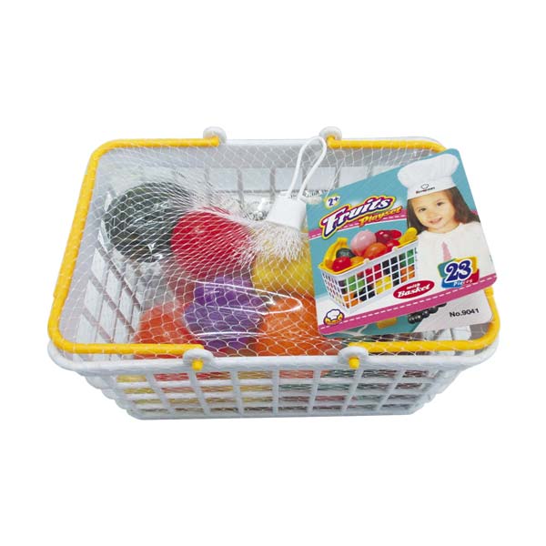 Set de frutas plásticas de juguete 23 piezas