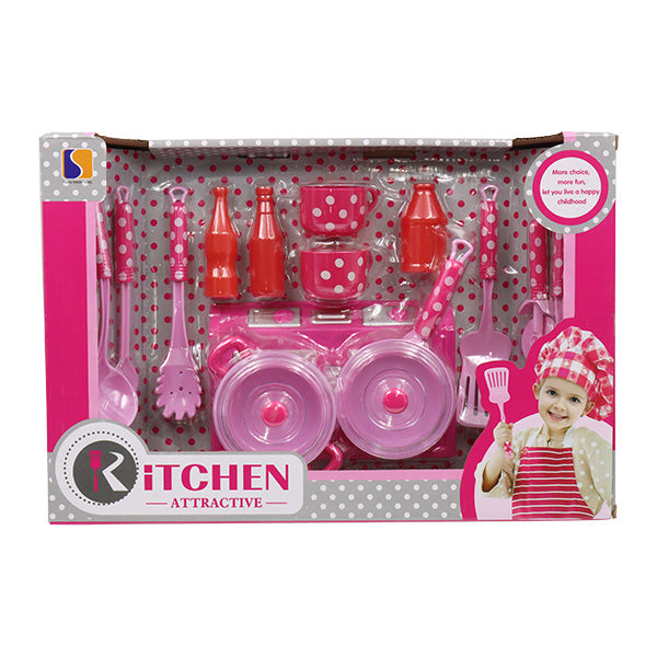 Set de cocina con accesorios 17 piezas