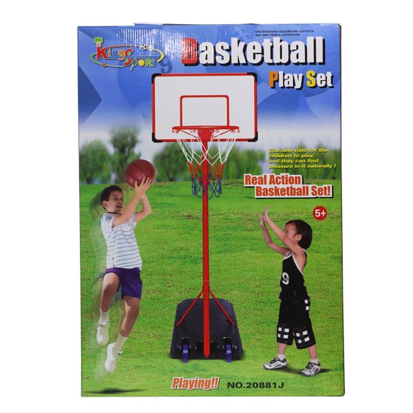 Set de canasta de basketball con base