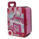 Playset portátil coqueta para niña
