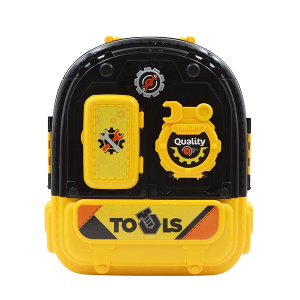 Playset mochila 2en1 de construcción