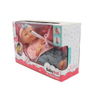 Muñeca 14" bebé alimentación