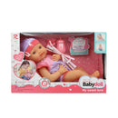 Muñeca 14" bebé alimentación