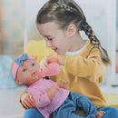 Muñeca 14" bebé alimentación