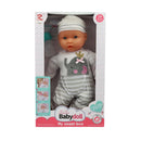 Muñeca 18" bebé con pijama