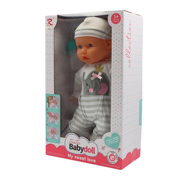 Muñeca 18" bebé con pijama