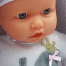 Muñeca 18" bebé con pijama