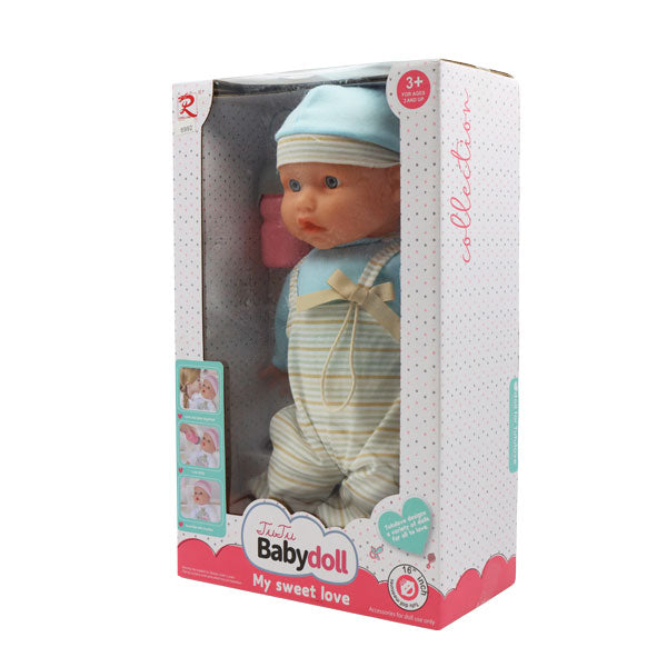 Muñeca 18" bebé con pijama