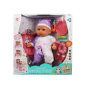Muñeca 16" bebé set de alimentación