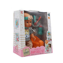 Muñeca 12" bebé set de alimentación
