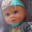 Muñeca 12" bebé set de alimentación