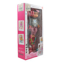 Muñeca bebé con coche y set de alimentación Tutu Love