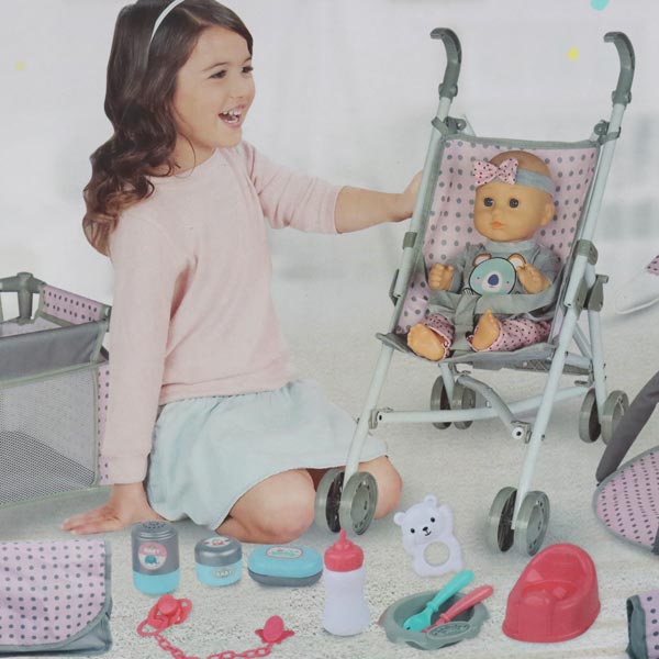 Muñeca set de lujo bebé Tuto Love