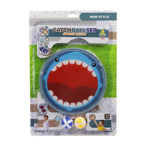 Juego lanza y atrapa pelota con velcro