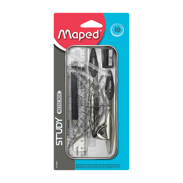 Juego De Geometría Kit Study.