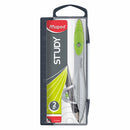 Compas Study con lápiz.