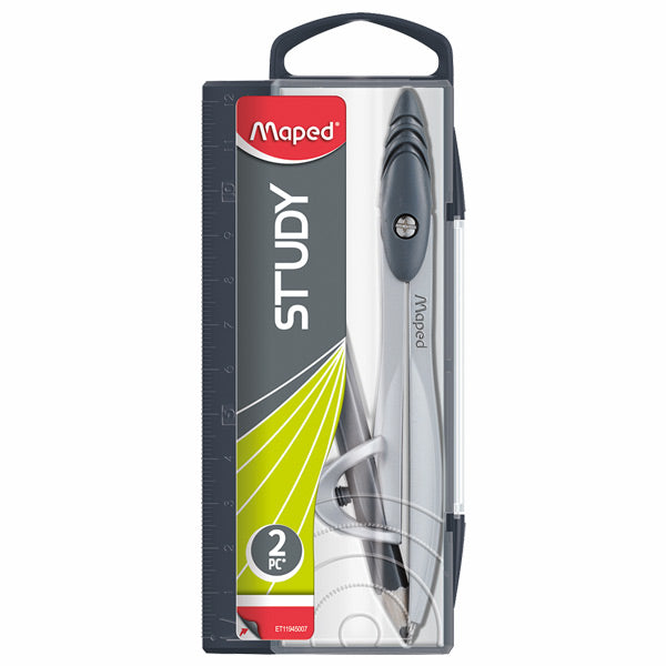 Compas Study con lápiz.