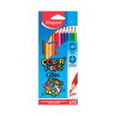 Lapices de color Peps 12 unidades Maped.