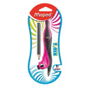 Compás plástico con lápiz Maped.