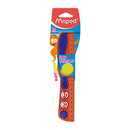 Regla Kidy Grip 20 centimetros.