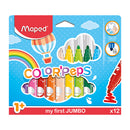 Marcadores Peps jumbo 12 unidades Maped