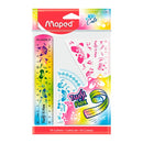 Juego geometría Twistn Flex cute 3 piezas 15 centímetros Maped.