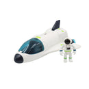 Set nave espacial con figura astronauta