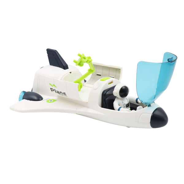 Set nave espacial con figura astronauta