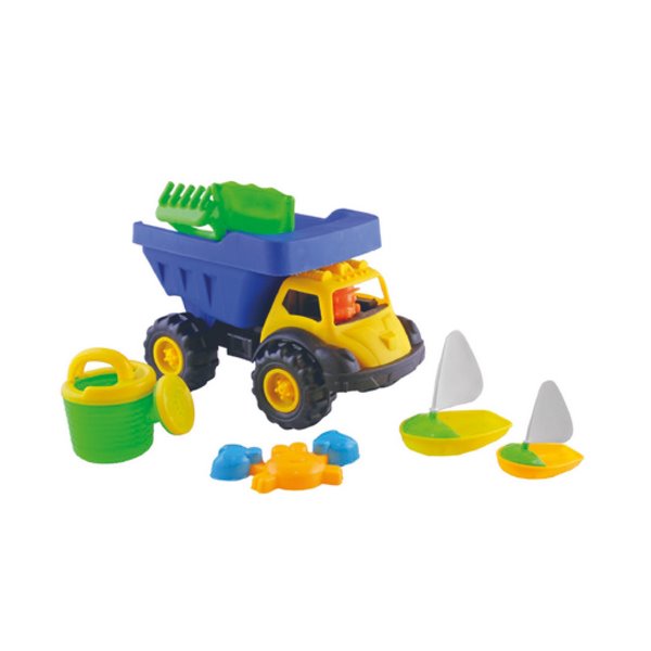 Set de playa con vagoneta