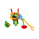 Carretillo con juguetes para arena