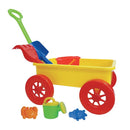 Vagón con juguetes para arena