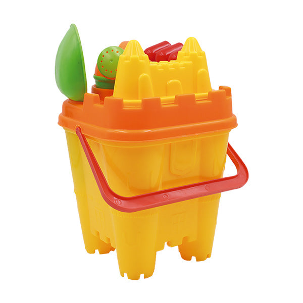 Set de juguetes para arena en cubeta surtido.