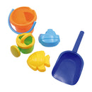 Set de juguetes para arena en carretillo.