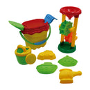 Set de juguetes para arena en bolsa.